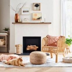 Gretna Narrow Console Table Natural - Threshold™ -Threshold shop GUEST 027e2b90 5c8c 4b6e 926f f0f877f6e69e