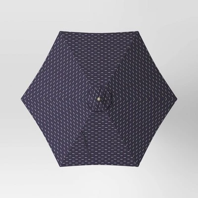 9'x9' Arete Market Patio Umbrella Navy - Threshold™ 9'x9' Arete Market Patio Umbrella Navy - Threshold™ -Threshold shop GUEST 0340ac0d b37f 4927 9bf3 a99c7d4839b2