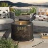 25" Metal Wood Burning Lantern Style Fire Pit - Black - Threshold™ -Threshold shop GUEST 050cbeb3 f537 43bb a604 9be14b19df77