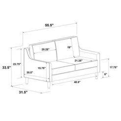 Prescott Loveseat - Threshold™ 6 Prescott Loveseat - Threshold™ -Threshold shop GUEST 0562b811 53b5 4468 9b10 5a270f47b7c4