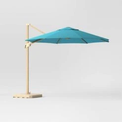 11'x11' Offset Patio Umbrella - Light Wood Pole - Threshold™ 8 11'x11' Offset Patio Umbrella - Light Wood Pole - Threshold™ -Threshold shop GUEST 081b8e95 cf68 4752 adda 7a85d0a3bba3