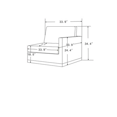 Woodland Hills Modular Sectional Corner Light Gray - Threshold™ designed with Studio McGee Woodland Hills Modular Sectional Corner Light Gray - Threshold™ Designed With Studio McGee -Threshold shop GUEST 0a38fb76 420d 4520 a00d 5f915a696668