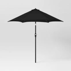 9'x9' Market Patio Umbrella - Black Pole - Threshold™ 7 9'x9' Market Patio Umbrella - Black Pole - Threshold™ -Threshold shop GUEST 0d4b48bb 9e3a 420d 828a ee464fb98023