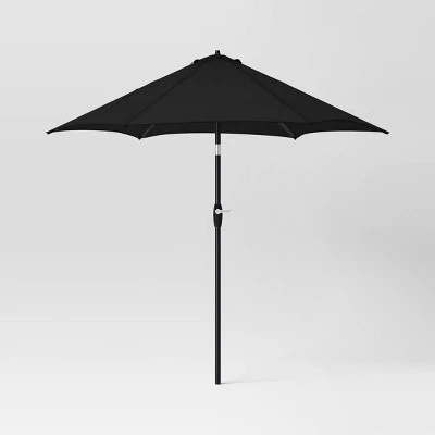 9'x9' Market Patio Umbrella - Black Pole - Threshold™ 9'x9' Market Patio Umbrella - Black Pole - Threshold™ -Threshold shop GUEST 0d4b48bb 9e3a 420d 828a ee464fb98023