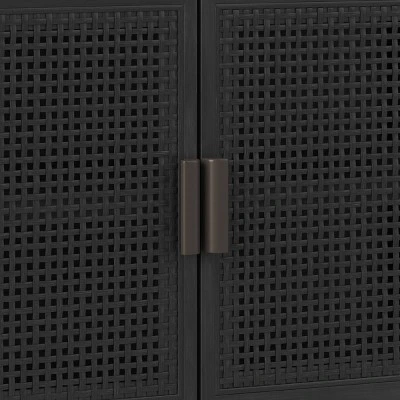 Minsmere 2 Door Cabinet - Black - Threshold™ Minsmere 2 Door Cabinet - Black - Threshold™ -Threshold shop GUEST 11029cd3 2a02 4cc1 8124 5c5bb00c1377