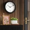 16" Outdoor Wall Clock Charcoal Gray - Threshold™ 3 16" Outdoor Wall Clock Charcoal Gray - Threshold™ -Threshold shop GUEST 13a7b865 4dd3 4a47 9f0a c94cd6348598