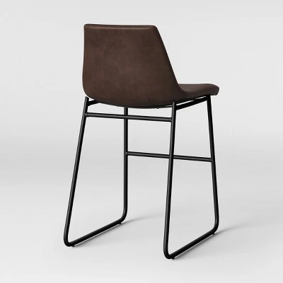 Bowden Faux Leather Counter Height Barstool - Threshold™ Bowden Faux Leather Counter Height Barstool - Threshold™ -Threshold shop GUEST 171d5689 a534 48da 8c79 824a9f24b7e0