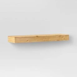 24" Floating Wood Shelf - Threshold™ 5 24" Floating Wood Shelf - Threshold™ -Threshold shop GUEST 18027760 f1f7 4bd1 b34a 428d85b54c2a