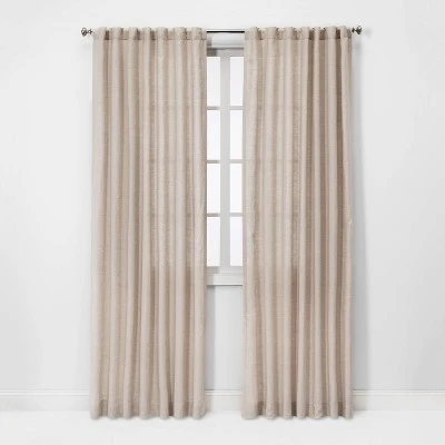 1pc Light Filtering Linen Window Curtain Panel - Threshold™ 1pc Light Filtering Linen Window Curtain Panel - Threshold™ -Threshold shop GUEST 18777f31 c97b 47b0 9ea1 a1d75e72096d