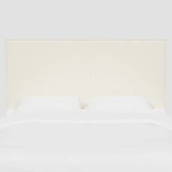 Fanie French Seam Slipcover Headboard In Cotton Twill - Threshold™
