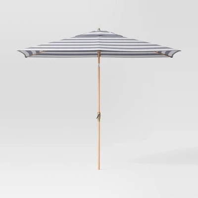 10'x6' Rectangular Market Patio Umbrella - Light Wood Pole - Threshold™ 10'x6' Rectangular Market Patio Umbrella - Light Wood Pole - Threshold™ -Threshold shop GUEST 1c2f765d 24e3 45be a1b9 4395052aecaf