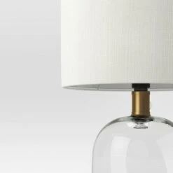Glass Cylinder Mini Table Lamp With Open Base Clear - Threshold™ 2 Glass Cylinder Mini Table Lamp With Open Base Clear - Threshold™ -Threshold shop GUEST 1f14c873 4b74 4c73 a623 c80d2dde31a2