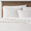 Space Dyed Cotton Linen Sham - Threshold™
