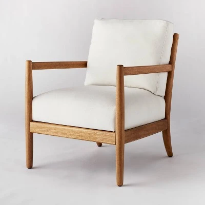 Park Valley Ladder Back Wood Arm Accent Chair - Threshold™ designed with Studio McGee Park Valley Ladder Back Wood Arm Accent Chair - Threshold™ Designed With Studio McGee -Threshold shop GUEST 206cdd8a 8553 47b6 b0a9 669f755f3bb8