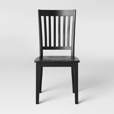 2pk Holden Slat Back Dining Chair Black - Threshold™ 2pk Holden Slat Back Dining Chair Black - Threshold™ -Threshold shop GUEST 21c27e5d 34ab 4b89 b686 b900598beed9