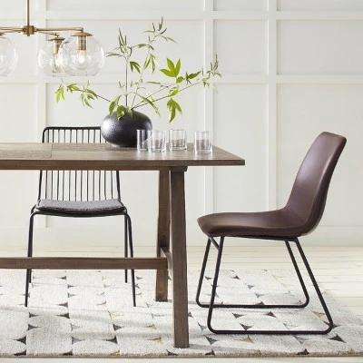 Bowden Faux Leather Dining Chairs - Threshold™ Bowden Faux Leather Dining Chairs - Threshold™ -Threshold shop GUEST 282deedc 06c1 4d46 b2fb 2fd8f54c5245