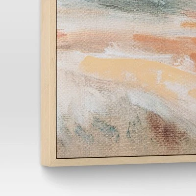 (Set of 2) 24" x 30" Faded Landscape Framed Wall Canvases Natural - Threshold™ (Set Of 2) 24" X 30" Faded Landscape Framed Wall Canvases Natural - Threshold™ -Threshold shop GUEST 2a3ebdf4 feec 4926 8502 9d97478807fe