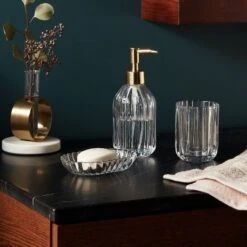 3pc Traditional Coordinate Bath Bundle Set - Threshold™