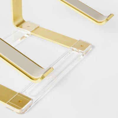 Acrylic Laptop Riser Gold - Threshold™ Acrylic Laptop Riser Gold - Threshold™ -Threshold shop GUEST 2dae8457 960a 4b85 a9d1 4212f952a4e5