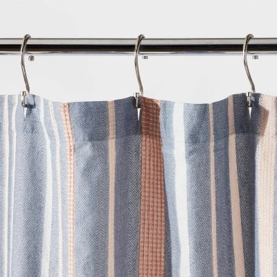 Seersucker Waffle Shower Curtain Blue - Threshold™ Seersucker Waffle Shower Curtain Blue - Threshold™ -Threshold shop GUEST 317c0cfb f130 4762 994b 00f917f457e3