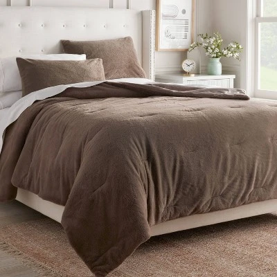 3pc Luxe Faux Fur Comforter and Sham Set - Threshold™ 3pc Luxe Faux Fur Comforter And Sham Set - Threshold™ -Threshold shop GUEST 31be89ac e504 4d73 bcb5 588fcfbe24a6