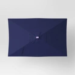 10'x6' Rectangular Solar Market Patio Umbrella - Black Pole - Threshold™ 2 10'x6' Rectangular Solar Market Patio Umbrella - Black Pole - Threshold™ -Threshold shop GUEST 31db9e17 287c 4007 8a15 61e63344f823