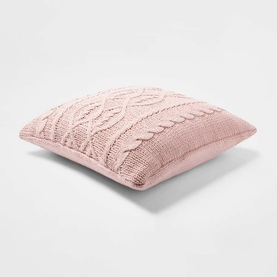 Oversized Cable Knit Chenille Throw Pillow - Threshold Oversized Cable Knit Chenille Throw Pillow - Threshold -Threshold shop GUEST 32f9aa4d 9836 4b27 937d f54af0b1482a