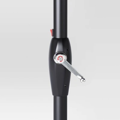 10'x6' Rectangular Solar Market Patio Umbrella - Black Pole - Threshold™ 10'x6' Rectangular Solar Market Patio Umbrella - Black Pole - Threshold™ -Threshold shop GUEST 357a9186 a096 4588 ad92 413fe3fcb475