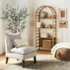 72" Holladay Curved Wooden Bookcase - Threshold™ Designed With Studio McGee 3 72" Holladay Curved Wooden Bookcase - Threshold™ Designed With Studio McGee -Threshold shop GUEST 36cf8426 d595 4723 a170 a967bfc097f3