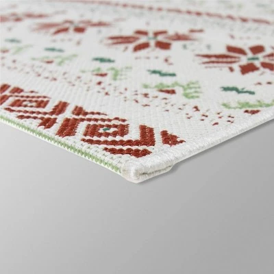 5' x 7' Fair Isle Outdoor Rug Red - Threshold™ 5' X 7' Fair Isle Outdoor Rug Red - Threshold™ -Threshold shop GUEST 3a64b5af b480 4791 bffd d9370584c49f