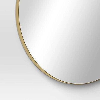 28" Round Infinity Circle Mirror Brass - Threshold™ 28" Round Infinity Circle Mirror Brass - Threshold™ -Threshold shop GUEST 3adcc55f 6110 4063 bb19 e3ef4946c99c
