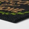 1'6"x2'6"/18"x30" Welcome To Our Home Doormat Black - Threshold™ 3 1'6"x2'6"/18"x30" Welcome To Our Home Doormat Black - Threshold™ -Threshold shop GUEST 3cf50533 8185 4095 acd4 79083160ef66