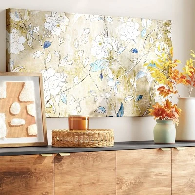 47.24" x 23.62" Floral Unframed Canvas - Threshold™ 47.24" X 23.62" Floral Unframed Canvas - Threshold™ -Threshold shop GUEST 41878b89 cf08 41e7 bcd4 cd4eee52fa32