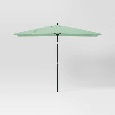 10'x6' Rectangular Market Patio Umbrella - Black Pole - Threshold™ 10'x6' Rectangular Market Patio Umbrella - Black Pole - Threshold™ -Threshold shop GUEST 4832bf81 7697 4280 ac4b 6df2d225c879