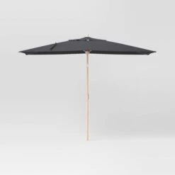 10'x6' Rectangular Market Patio Umbrella - Light Wood Pole - Threshold™ 8 10'x6' Rectangular Market Patio Umbrella - Light Wood Pole - Threshold™ -Threshold shop GUEST 4895440d 57b2 4054 9949 ec1dd94e5f67