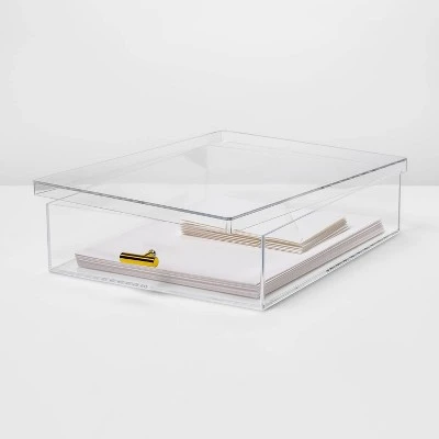 Acrylic Letter Size Box - Threshold™ Acrylic Letter Size Box - Threshold™ -Threshold shop GUEST 497c7388 c9d4 43e2 8db4 7edca4d65d51