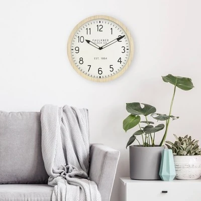 16" Wall Clock Wood - Threshold™ 16" Wall Clock Wood - Threshold™ -Threshold shop GUEST 4c652c73 18c3 43b5 a96e e70ab5238781