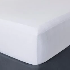 White Solid Box Spring Cover (King) - Threshold™