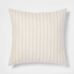 Oversized Cotton Striped Square Throw Pillow - Threshold™ 3 Oversized Cotton Striped Square Throw Pillow - Threshold™ -Threshold shop GUEST 4f713579 8e75 4463 a43e 8ad2a3afb065