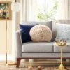 Long Faux Fur Round Throw Pillow - Threshold™ 7 Long Faux Fur Round Throw Pillow - Threshold™ -Threshold shop GUEST 5116cbe2 3f83 4fab 89a0 bda10b01249d 1