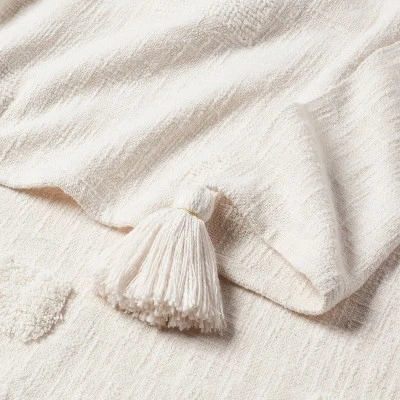 60"x80" Global Tufted Throw Blanket with Tassels - Threshold™ 60"x80" Global Tufted Throw Blanket With Tassels - Threshold™ -Threshold shop GUEST 54dda4eb 587e 4dc3 9a74 d82e1f52aaca