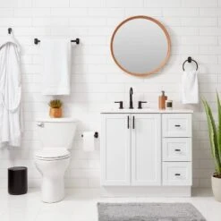 4pc Bath Hardware Set - Threshold™