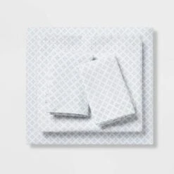 7pc Medallion Comforter Bedding Set With Sheets Blue - Threshold™ 4 7pc Medallion Comforter Bedding Set With Sheets Blue - Threshold™ -Threshold shop GUEST 5b827508 e355 4b0a a9b2 2ac239fdbd5c