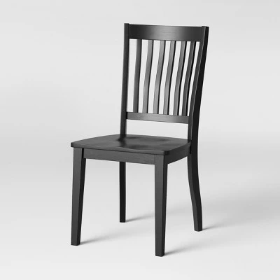 2pk Holden Slat Back Dining Chair Black - Threshold™ 2pk Holden Slat Back Dining Chair Black - Threshold™ -Threshold shop GUEST 5c33c1cf e8f4 40f2 8880 34c871685475