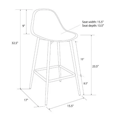 Copley Plastic Counter Height Barstool - Threshold™ Copley Plastic Counter Height Barstool - Threshold™ -Threshold shop GUEST 5d8c879d 7c9b 442c 977d 3952f7f2ed46