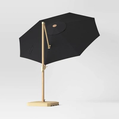 11'x11' Offset Patio Umbrella - Light Wood Pole - Threshold™ 11'x11' Offset Patio Umbrella - Light Wood Pole - Threshold™ -Threshold shop GUEST 5e1f742e 0245 4128 92e0 655da034b07b