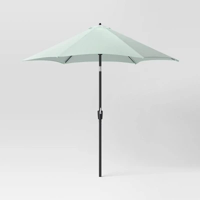 9'x9' Market Patio Umbrella - Black Pole - Threshold™ 9'x9' Market Patio Umbrella - Black Pole - Threshold™ -Threshold shop GUEST 63b17be8 c027 47df 9d7d 320f7da97906