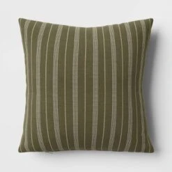Cotton Flax Woven Striped Square Throw Pillow - Threshold™ 4 Cotton Flax Woven Striped Square Throw Pillow - Threshold™ -Threshold shop GUEST 650ad36d 6c78 4be8 b6fa 185fe0dc4e84