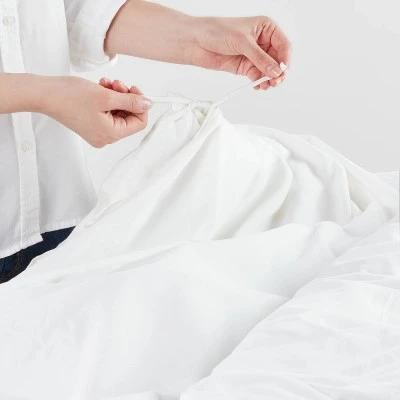 Washed Cotton Sateen Duvet & Sham Set - Threshold™ Washed Cotton Sateen Duvet & Sham Set - Threshold™ -Threshold shop GUEST 704cf9f3 1b2f 4aad a261 79f8134a6f13