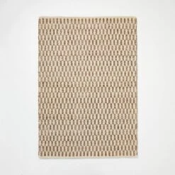 Checkered Stripe Rug Brown - Threshold™ Designed With Studio McGee 4 Checkered Stripe Rug Brown - Threshold™ Designed With Studio McGee -Threshold shop GUEST 717c7841 3032 4250 850a 76c5ab372d6b